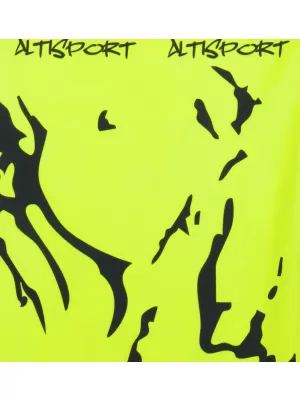 Vrhunski grelnik za vrat ALTISPORT VOJ/ALU052NAK01 NEONSKO ZELENA