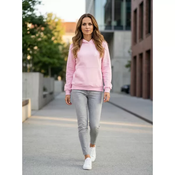 Ženski pulover ALTISPORT BYB/ALW002BY289 SVETLO ROZA 