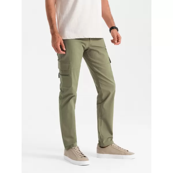  Hlače OMBRE OM-PACG-0204 OLJK 