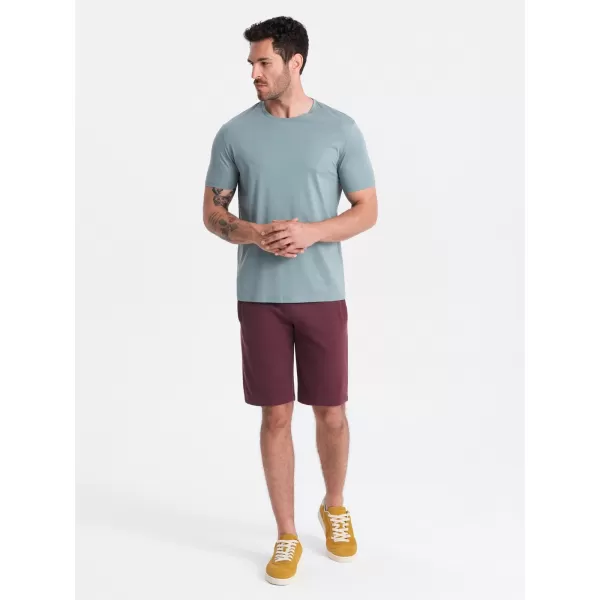  Kratke hlače OMBRE OM-SRBS-0149 MAROON 