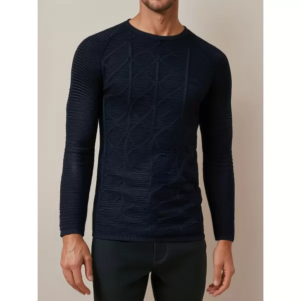  Moški pulover DSTREET wx2300 TEMNO MODRA 