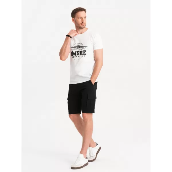  Kratke hlače OMBRE OM-SRCG-0133 ČRN 