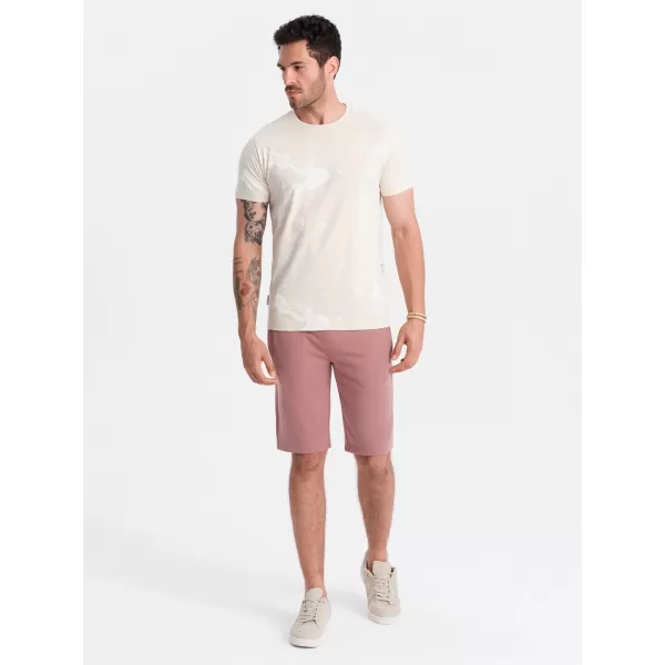  Kratke hlače OMBRE OM-SRBS-0149 TEMNO ROZA 
