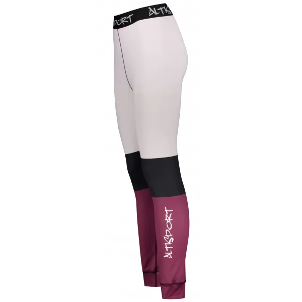  Ženske vrhunske funkcionalne termo hlače ALTISPORT VOJ/ALW051TER02 BORDO 