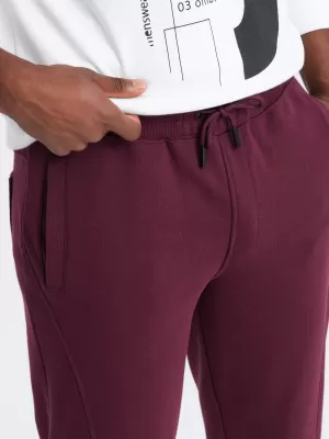 Moške sledilne obleke OMBRE OM-PABS-0174 MAROON