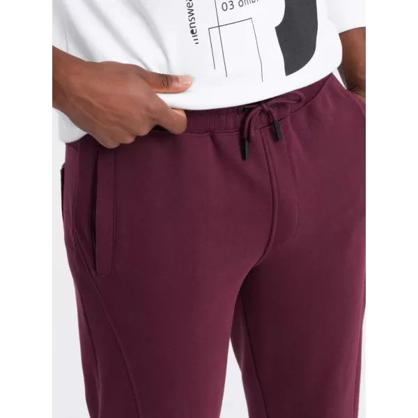  Moške sledilne obleke OMBRE OM-PABS-0174 MAROON 