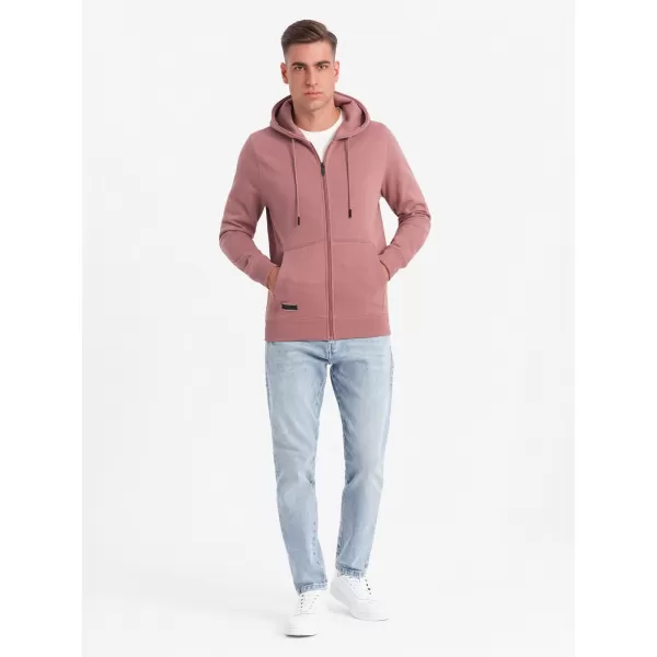  Moška jopica OMBRE OM-SSBZ-0160 TEMNO ROZA 