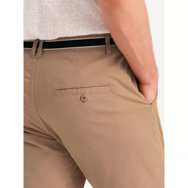  Hlače OMBRE OM-PACP-0118 PESEK 