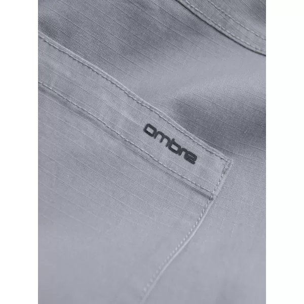  Hlače OMBRE OM-PAJO-0135 SVETLO SIVA 