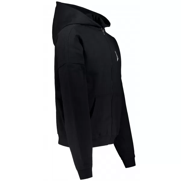  Moški pulover z zadrgo iz 90-ih ALTISPORT BYB/ALM002BY254 ČRNA 