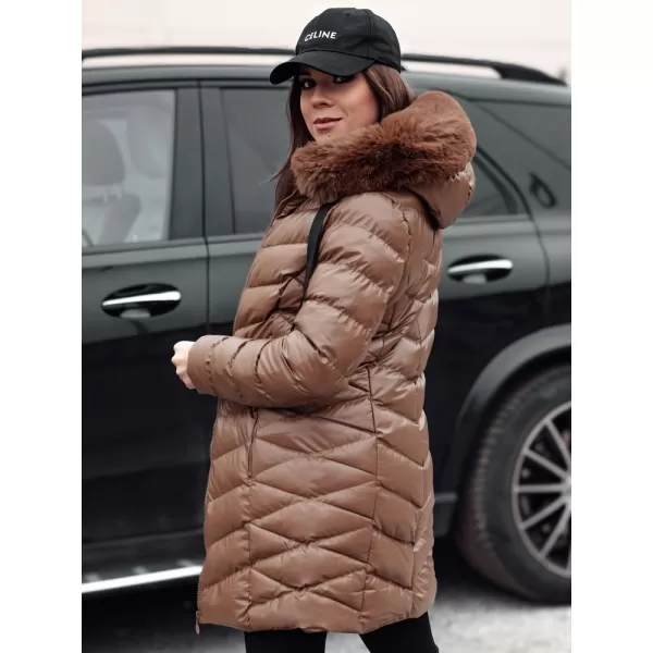  Plašč DSTREET CRYSTAL TY4774 KARAMELA 