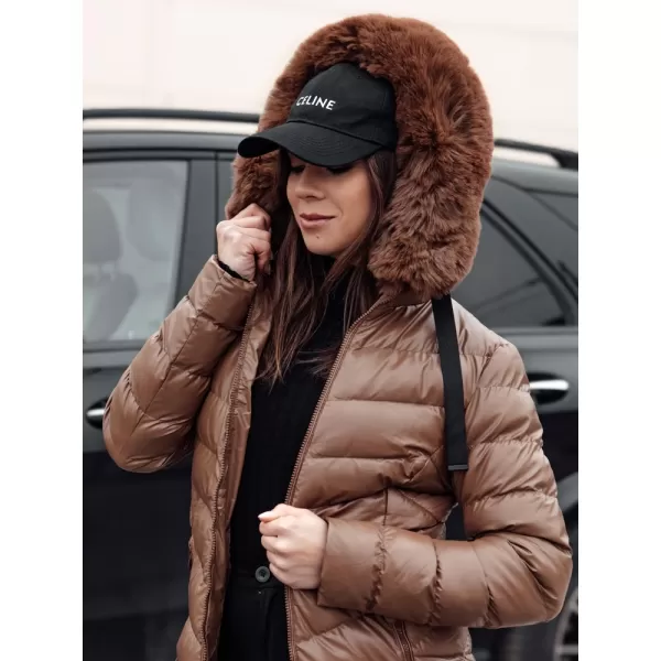  Plašč DSTREET CRYSTAL TY4774 KARAMELA 