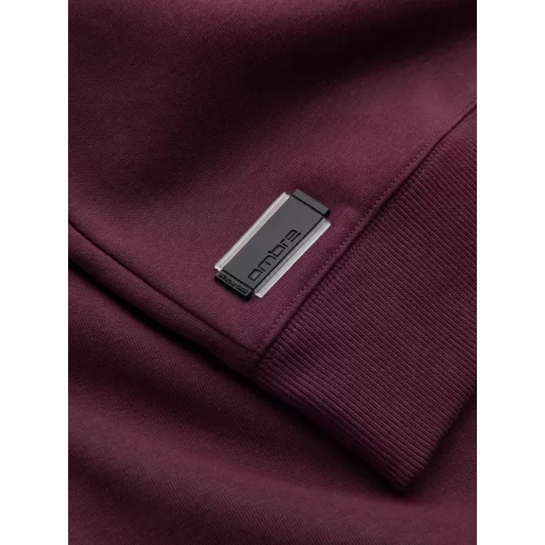  Moška jopica OMBRE OM-SSBN-0159 MAROON 