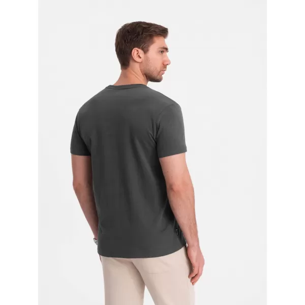  Srajca OMBRE OM-TSCT-0109 GRAFIT 