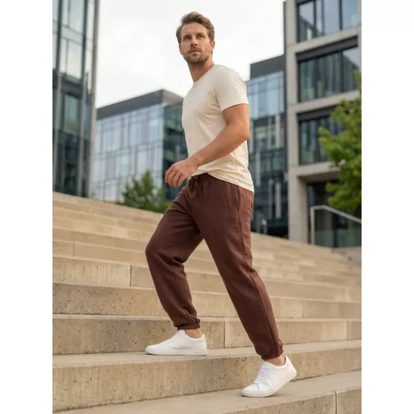  Moške trenirke ALTISPORT BYB/ALM002BY286 ČOKOLADNO RJAVA 