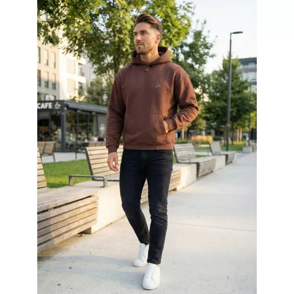  Moški pulover ALTISPORT BYB/ALM002BY284 ČOKOLADNO RJAVA 