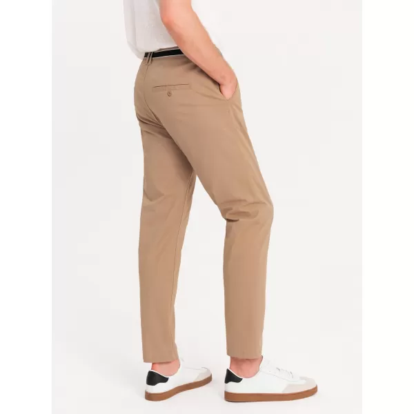  Hlače OMBRE OM-PACP-0118 PESEK 