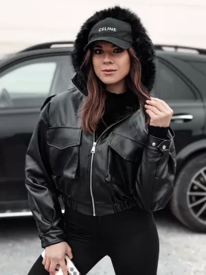 Ženska jakna DSTREET SOFTREBEL TY4762 ČRN
