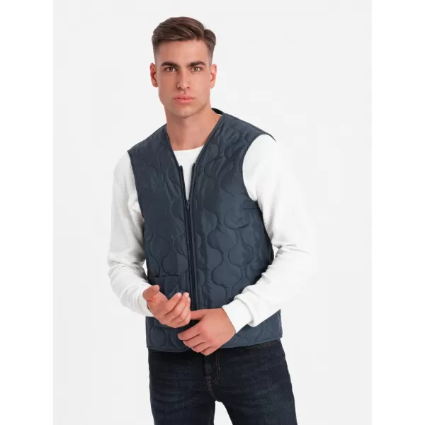  Moški plašč OMBRE OM-COWC-0106 RJAVA 