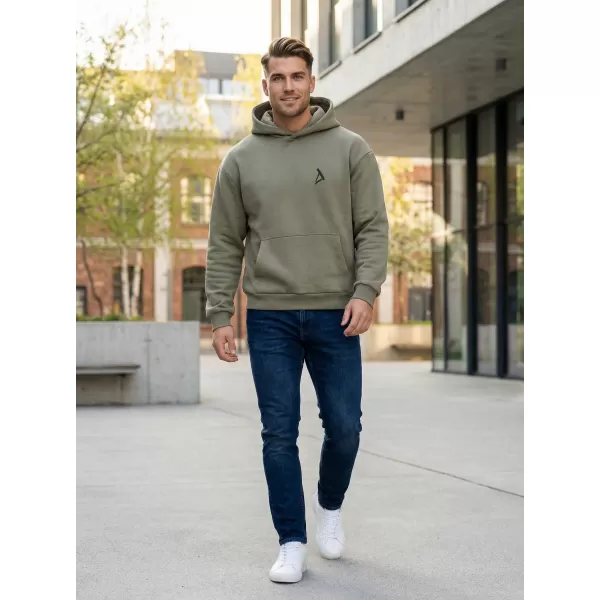  Moški pulover ALTISPORT BYB/ALM002BY284 OLIVNO 