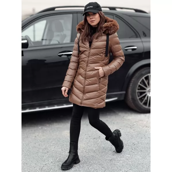  Plašč DSTREET CRYSTAL TY4774 KARAMELA 