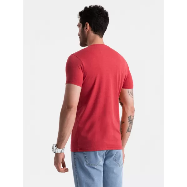 Srajca OMBRE OM-TSBS-0145 RDEČA MELANGE 