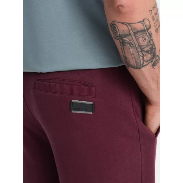  Kratke hlače OMBRE OM-SRBS-0149 MAROON 