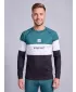 Moška premium termo majica z dolgimi rokavi ALTISPORT VOJ/ALM051TER01 KEROZIN/ČRNA