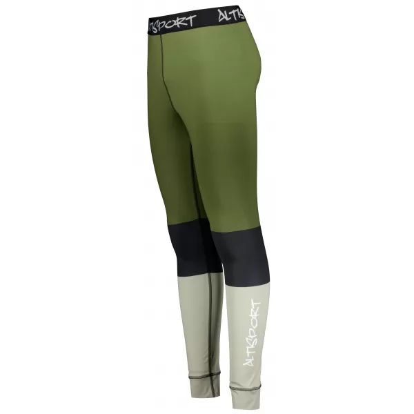  Moške premium funkcionalne termo hlače ALTISPORT VOJ/ALM051TER02 KAKI 