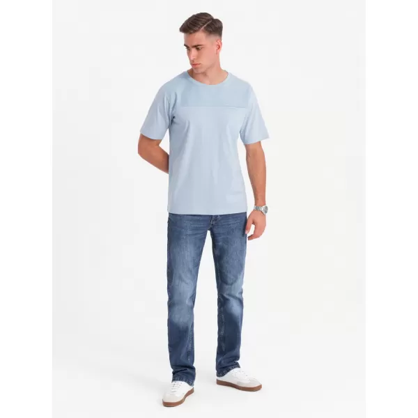 Srajca OMBRE OM-TSCT-0171 SVETLO MODRA 