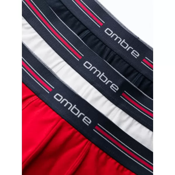  Kratke hlače OMBRE OM-UNBO-0109 3 PACK MIX BELA 