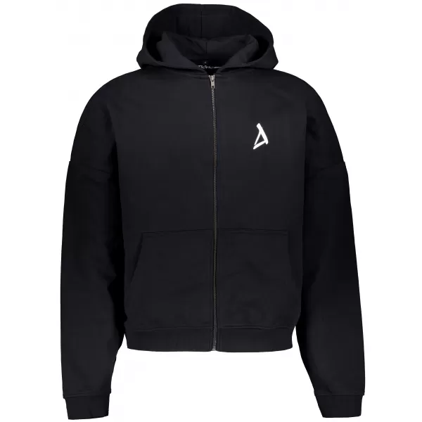  Moški pulover z zadrgo iz 90-ih ALTISPORT BYB/ALM002BY254 ČRNA 
