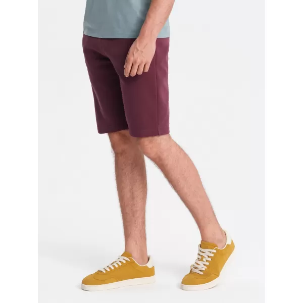  Kratke hlače OMBRE OM-SRBS-0149 MAROON 