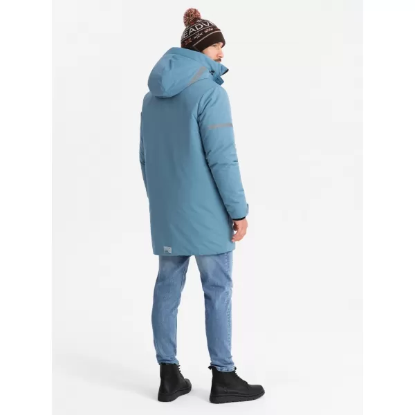  Jakna OMBRE OM-JALJ-0169 MODRO 