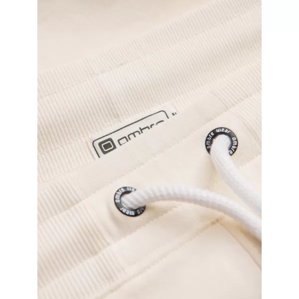  Moške sledilne obleke OMBRE OM-PABS-0206 SMETANA 