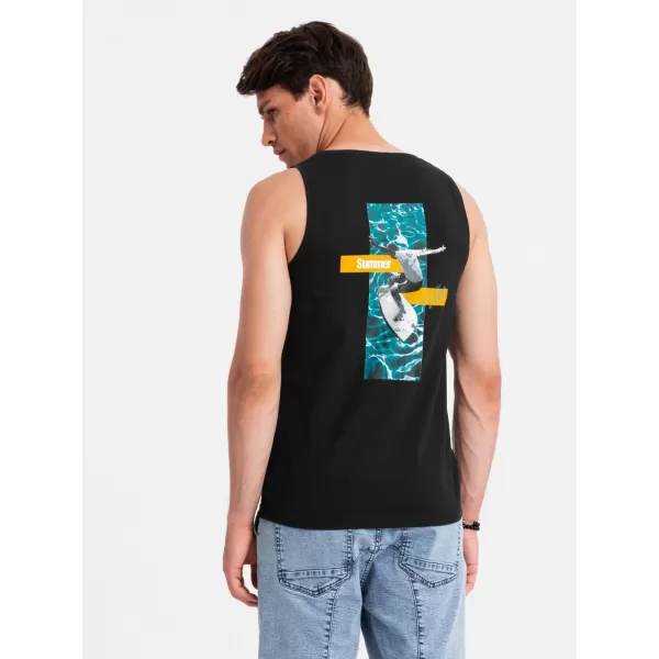  Tank Top OMBRE OM-TSTT-0191 ČRN 