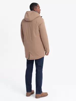 Jakna OMBRE OM-JALJ-0181 BEŽ