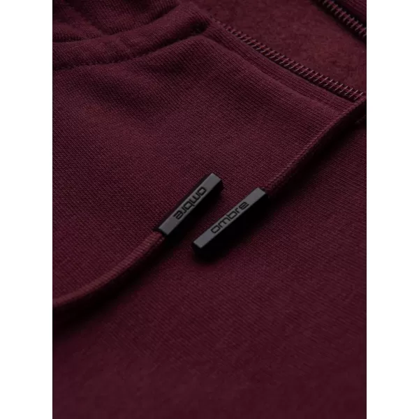  Moška jopica OMBRE OM-SSBZ-0160 MAROON 