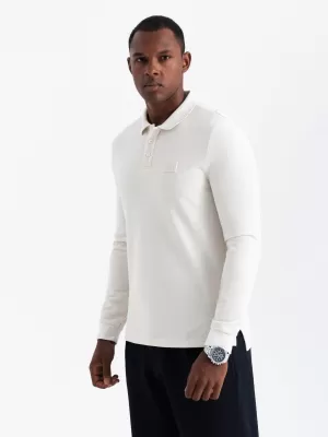Srajca OMBRE OM-POLS-0131 BELA