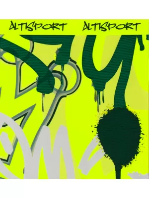 Vrhunski grelnik za vrat ALTISPORT VOJ/ALU054NAK01 FLUORESCENTNO ZELENA
