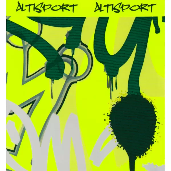  Vrhunski grelnik za vrat ALTISPORT VOJ/ALU054NAK01 FLUORESCENTNO ZELENA 