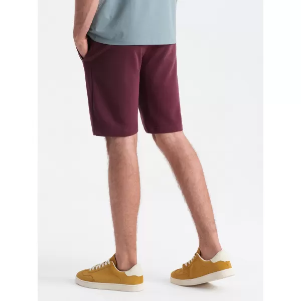  Kratke hlače OMBRE OM-SRBS-0149 MAROON 