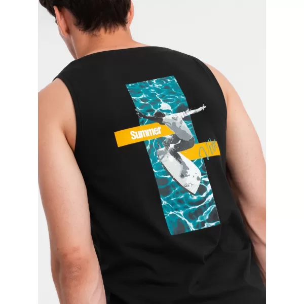  Tank Top OMBRE OM-TSTT-0191 ČRN 