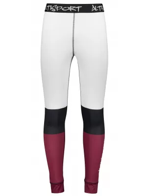 Moške premium funkcionalne termo hlače ALTISPORT VOJ/ALM051TER02 BORDO