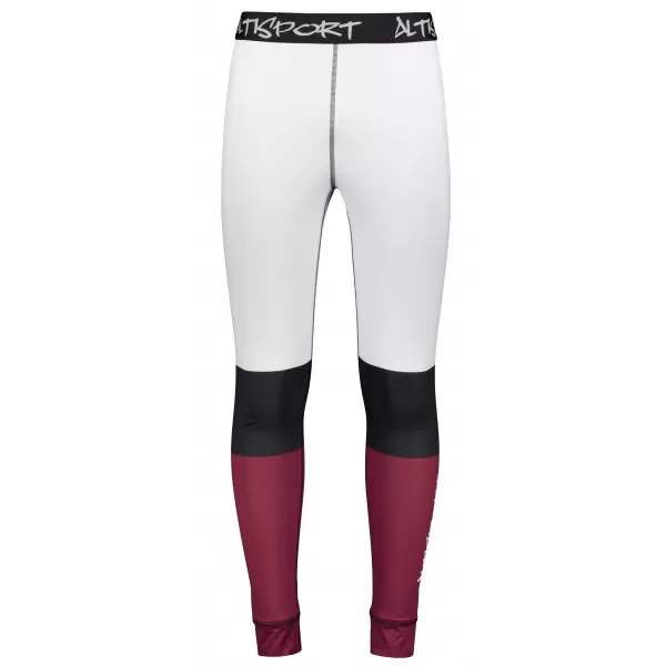  Moške premium funkcionalne termo hlače ALTISPORT VOJ/ALM051TER02 BORDO 