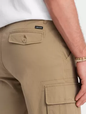 Kratke hlače OMBRE OM-SRCG-0133 PESEK