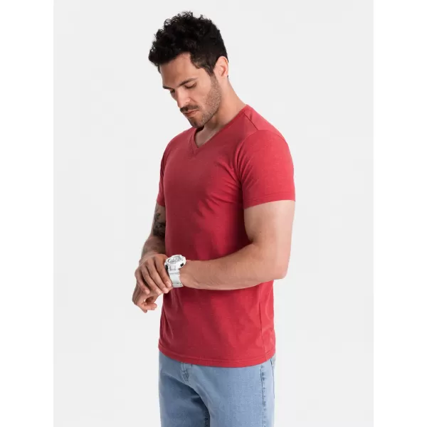  Srajca OMBRE OM-TSBS-0145 RDEČA MELANGE 