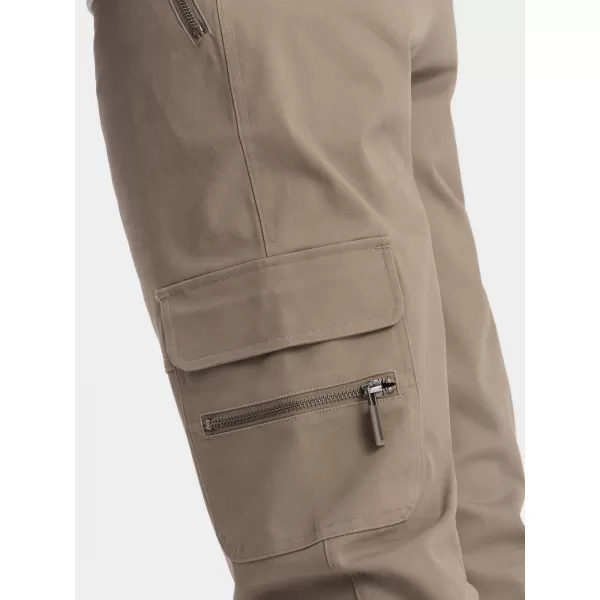  Hlače OMBRE OM-PACG-0204 KHAKI 