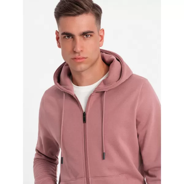  Moška jopica OMBRE OM-SSBZ-0160 TEMNO ROZA 