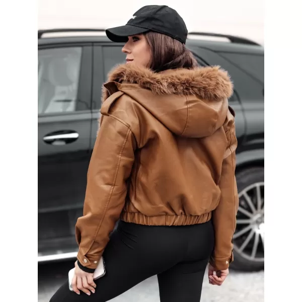  Ženska jakna DSTREET SOFTREBEL TY4761 KARAMELA 